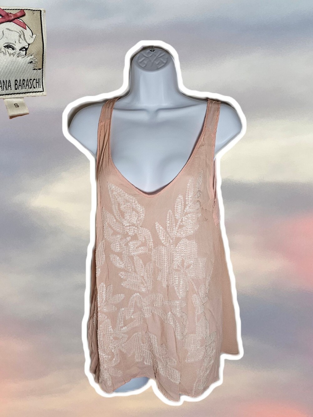 5/$20 Yoana Baraschi Tank Top S